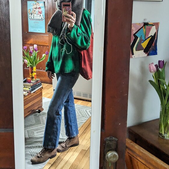 Levi's Y2K Style Blue Jeans Button Pockets Super Low Rise Bella Swan S 25 26 - Picture 2 of 13